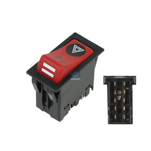 کلید چراغ خطر (فلاشر) 3.3332 DIESEL TECHNIC